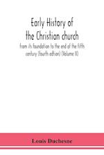 Early history of the Christian church