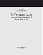 Journal of the Polynesian Society; Containing the Transactions and Proceedings of the Society (Volume XIII) 1904 