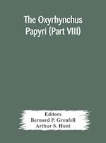 The Oxyrhynchus papyri (Part VIII) 