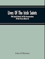 Lives Of The Irish Saints