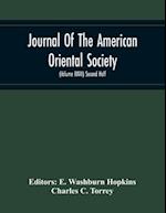 Journal Of The American Oriental Society (Volume Xxvii) Second Half 