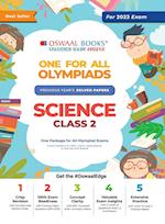 Oswaal One For All Olympiad Previous Years' Solved Papers, Class-2 Science Book (For 2023 Exam) 