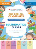 Oswaal One For All Olympiad Previous Years' Solved Papers, Class-5 Mathematics Book (For 2022-23 Exam) 