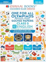 One for All Olympiad Previous Years' Solved Papers, Class-5 English Book (For 2022 Exam) 