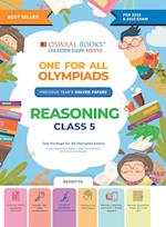 Oswaal One For All Olympiad Previous Years' Solved Papers, Class-5 Reasoning Book (For 2022-23 Exam) 