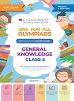 Oswaal One For All Olympiad Previous Years' Solved Papers, Class-5 General Knowledge Book (For 2022-23 Exam) 