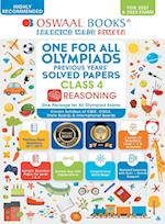 One for All Olympiad Previous Years' Solved Papers, Class-4 Reasoning Book (For 2022 Exam) 