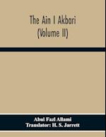 The Ain I Akbari (Volume Ii) 