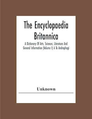 Få The Encyclopaedia Britannica Af Unknown Som Paperback Bog På Engelsk ...