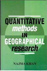 Quantitative Methods in Geographical Research