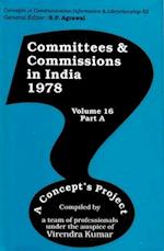 Committees and Commissions in India 1978: A Concept's Project (Concepts in Communication Informatics and Librarianship-52)