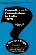 Committees and Commissions in India 1978 Part-B: A Concept's Project (Concepts in Communication Informatics and Librarianship-52)