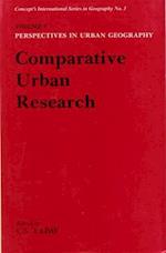 Perspectives In Urban Geography Comparative Urban Research