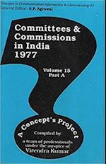 Committees and Commissions in India 1977 A Concept's Project (Concepts in Communication Informatics and Librarianship-51)