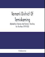 Vernon'S District Of Temiskaming