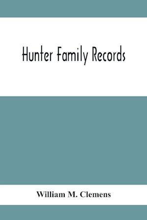 Hunter Family Records