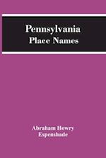 Pennsylvania Place Names 