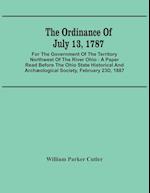 The Ordinance Of July 13, 1787