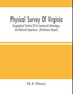 Physical Survey Of Virginia