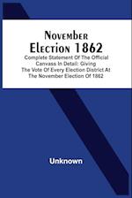 November Election 1862