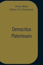 Democritus Platonissans 
