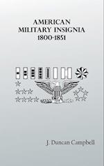 American Military Insignia, 1800-1851 