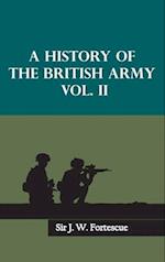 A History of the British Army, Vol. II 