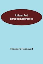 African and European Addresses 
