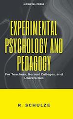 EXPERIMENTAL PSYCHOLOGY AND PEDAGOGY 