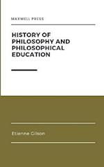 HISTORY OF PHILOSOPHY AND PHILOSOPHICAL EDUCATION 