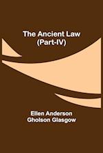 The Ancient Law (Part-IV) 