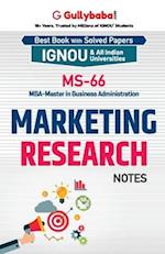 MS-66 Marketing Research 