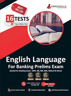 English Language For Banking Prelims Exam | 16 Solved Topic-Wise Tests For SBI/IBPS/RBI/IDBI Bank/Nabard/Clerk/PO