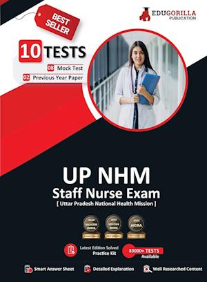 UP NHM Staff Nurse Book 2023 (English Edition) - 8 Full Length Mock Tests and 2 Previous Year Papers (1000 Solved Questions) with Free Access to Online Tests