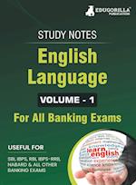 English Language (Vol 1) Topicwise Notes for All Banking Related Exams | A Complete Preparation Book for All Your Banking Exams with Solved MCQs | IBPS Clerk, IBPS PO, SBI PO, SBI Clerk, RBI, and Other Banking Exams