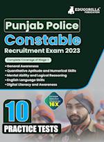 Punjab Police Constable Exam 2023 (Male & Female) - 10 Full Length Practice Mock Tests with Free Access to Online Tests 