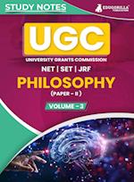 UGC NET Paper II Philosophy (Vol 3) Topic-wise Notes (English Edition) | A Complete Preparation Study Notes with Solved MCQs