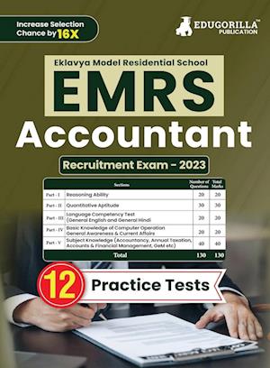 EMRS Accountant Exam Book 2023 (English Edition) - Eklavya Model Residential School - 12 Practice Tests (1500+ Solved Questions) with Free Access To Online Tests