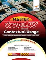 Mastering VOCABULARY through Contextual Usage for GRE, MBA, SAT, Banking, SSC, Defence, Railways & CAPF Exams 3rd Edition 