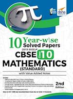 10 YEAR-WISE Solved Papers (2013 - 2022) for CBSE Class 10 Mathematics (Standard) with Value Added Notes 2nd Edition 