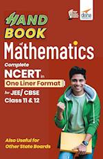 HandBook of Mathematics - Complete NCERT in One Liner Format for JEE/ CBSE Class 11 & 12 