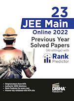 23 JEE Main Online 2022 Previous Year Solved Papers (All sittings) with Rank Predictor 