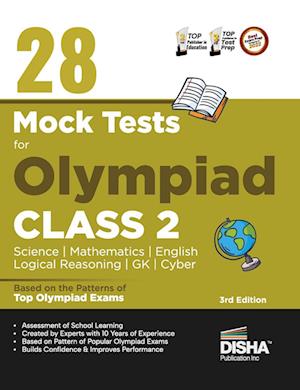 28 Mock Test Series for Olympiads Class 2 Science, Mathematics, English, Logical Reasoning, GK & Cyber 3rd Edition