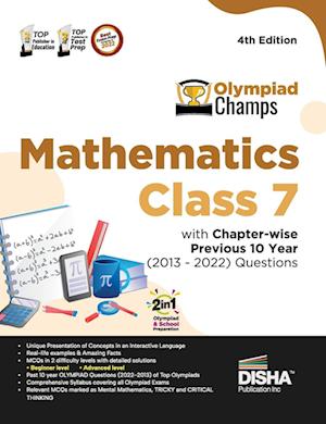 Olympiad Champs Mathematics Class 7 with Chapter-wise Previous 10 Year (2013 - 2022) Questions 4th Edition | Complete Prep Guide with Theory, PYQs, Past & Practice Exercise |