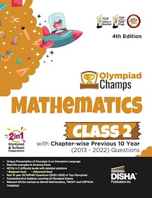 Olympiad Champs Mathematics Class 2 with Chapter-wise Previous 10 Year (2013 - 2022) Questions 4th Edition | Complete Prep Guide with Theory, PYQs, Past & Practice Exercise |