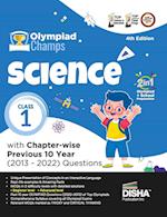 Olympiad Champs Science Class 1 with Chapter-wise Previous 10 Year (2013 - 2022) Questions 4th Edition | Complete Prep Guide with Theory, PYQs, Past & Practice Exercise |