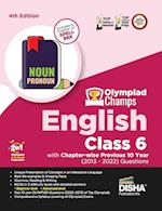 Olympiad Champs English Class 6 with Chapter-wise Previous 10 Year (2013 - 2022) Questions 4th Edition | Complete Prep Guide with Theory, PYQs, Past & Practice Exercise |