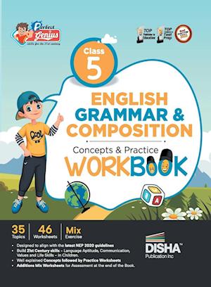 Perfect Genius Class 5 English Grammar & Composition Concepts & Practice Workbook | Follows NEP 2020 Guidelines