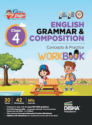 Perfect Genius Class 4 English Grammar & Composition Concepts & Practice Workbook | Follows NEP 2020 Guidelines