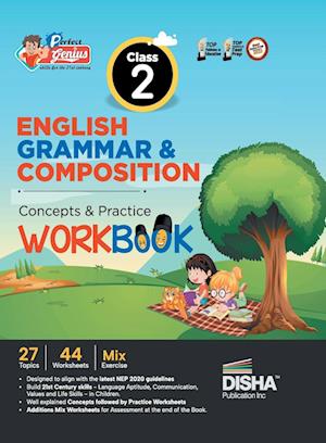 Perfect Genius Class 2 English Grammar & Composition Concepts & Practice Workbook | Follows NEP 2020 Guidelines